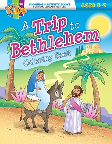 A Trip to Bethlehem - Coloring/Activity Book (ages 5-7)