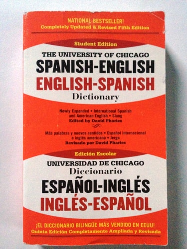 The University of Chicago Spanish-English/English-Spanish Dictioanry