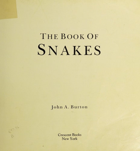 The Book of Snakes