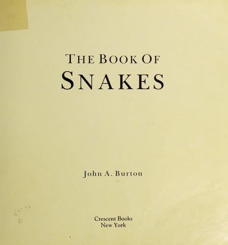 The Book of Snakes