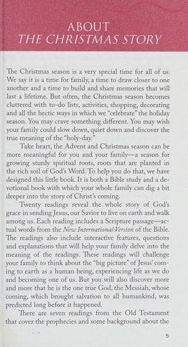 NIV, Christmas Story from the Family Reading Bible, Hardcover
