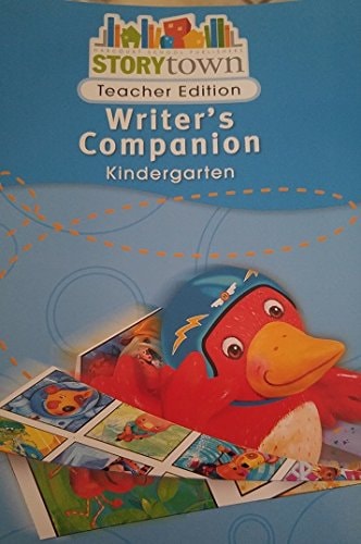 Storytown Kindergarten Teacher's Edition Writer's Companion HSP