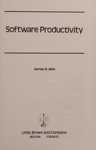 Software Productivity