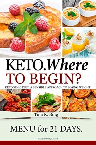 Keto. Where to begin?: Ketogenic Diet: A Sensible Approach to Losing Weight. Menu for 21 days.