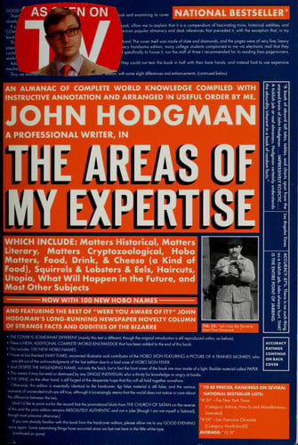 The Areas of My Expertise: An Almanac of Complete World Knowledge Compiled with Instructive Annotation and Arranged in Useful Order