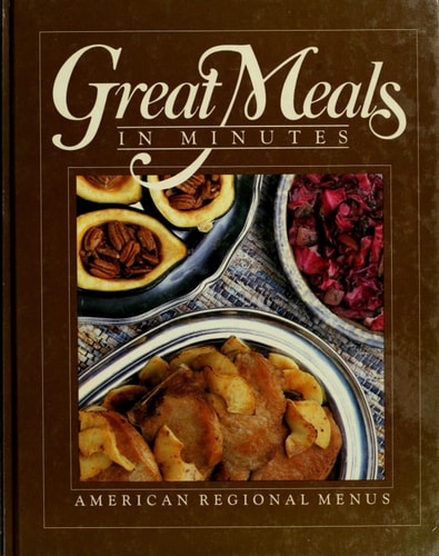 American Regional Menus (Great Meals in Minutes)