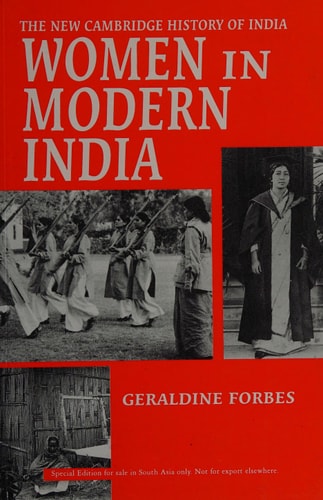 Cambridge University Press The New Cambridge History Of Indian Women In Modern Indian