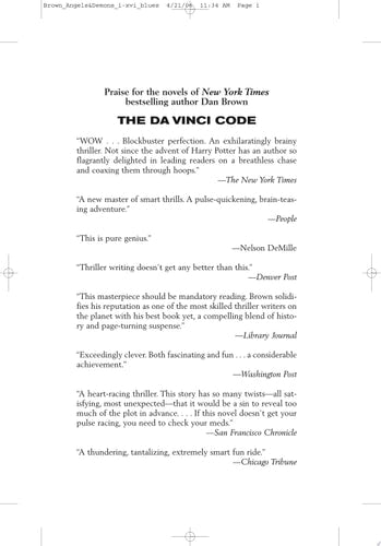 Angels & Demons: A Novel (Robert Langdon)