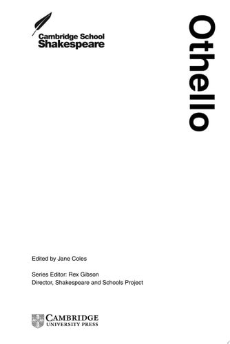 Othello (Cambridge School Shakespeare)