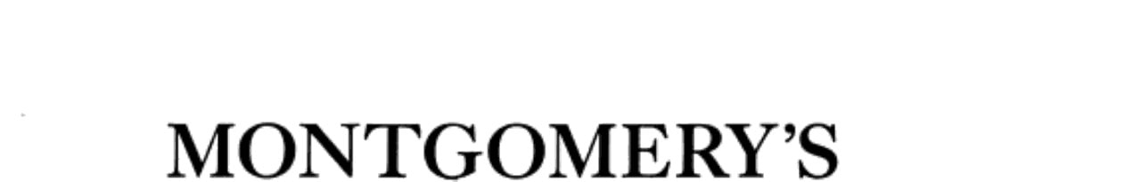 Montgomery's Auditing