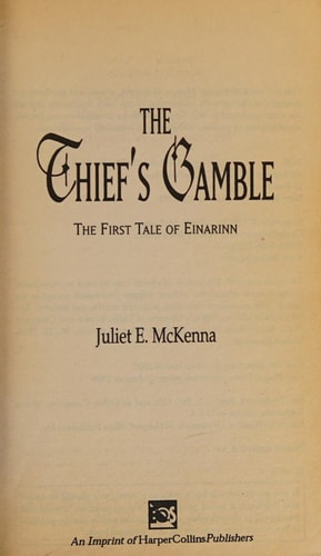 The Thief's Gamble (Tales of Einarinn, Book 1)