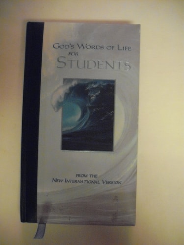 God's Words of Life for Students: from the New International Version (GOD'S WORDS FOR LIFE GIFT BOOKS)
