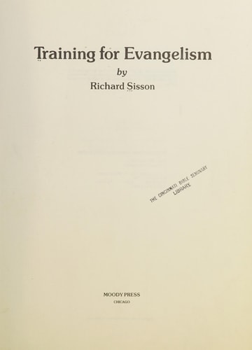 Training for evangelism