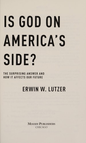 Is God on America's Side?: The Surprising Answer and How It Affects Our Future