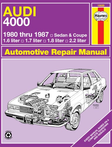 Audi 4000 '80'87 (Haynes Repair Manuals)