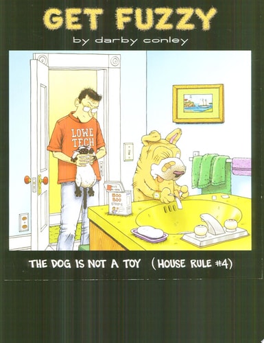 The Dog Is Not a Toy House Rule #4