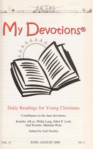 My Devotions - 50th Anniversary Edition, Summer 2008, June-August