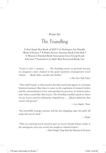 The Foundling A Novel