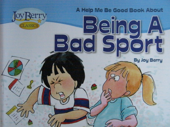 Help Me Be Good About Being a Bad Sport