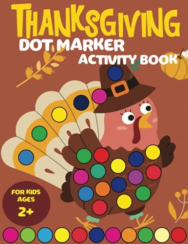 Thanksgiving Dot Marker Activity Book
