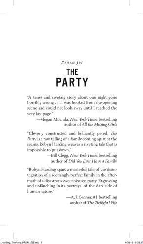The Party: A Novel