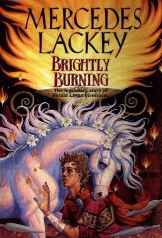 Brightly Burning (Daw Books Collectors, No. 1150) (Valdemar)