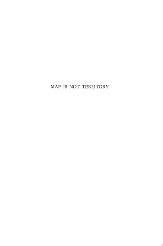 Map is not Territory: Studies in the History of Religions