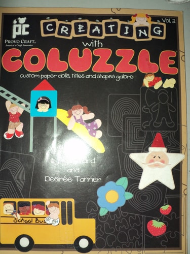 Creating with Coluzzle, custom paper dolls, titles and shapes galore