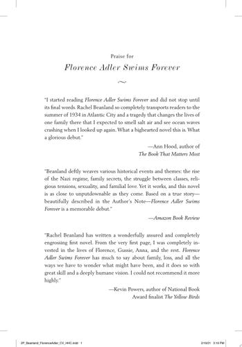 Florence Adler Swims Forever: A Novel