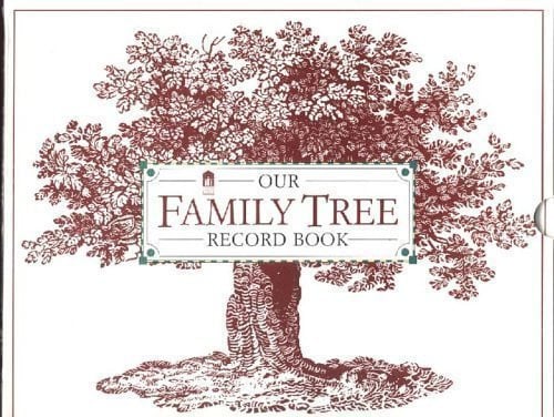 Our Family Tree Record Book