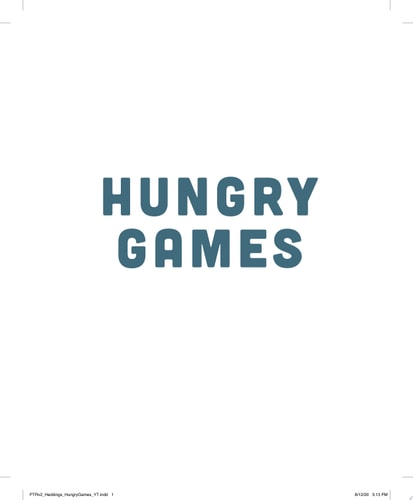 Hungry Games: A Delicious Book of Recipe Repairs, Word Searches & Crosswords for the Food Lover