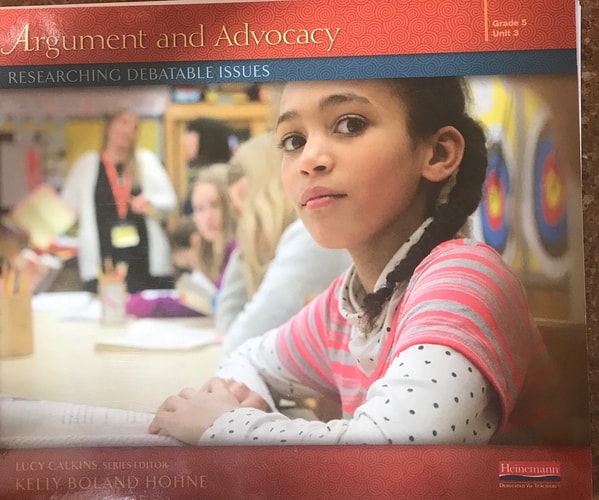 Argument and Advocacy: Researching Debatable Issues- Grade 5 Unit 3