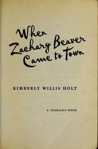 When Zachary Beaver Came to Town