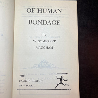 Of Human Bondage - W. Somerset Maugham - 1942