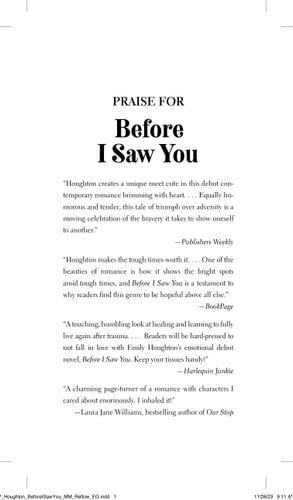 Before I Saw You