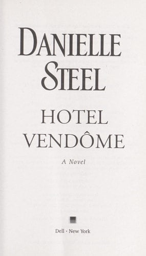 Hotel Vendome: A Novel