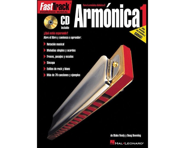 FastTrack Harmonica Method - Spanish Edition: FastTrack Armonica (Fast Track (Hal Leonard))