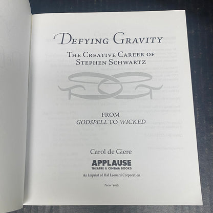 Defying Gravity - Stephen Schwartz - Signed by Stephen Schwartz - 2008