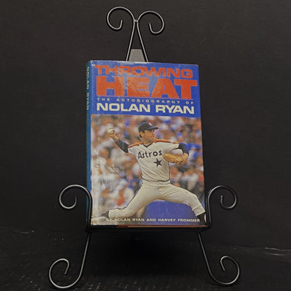 Throwing Heat - Nolan Ryan - First Edition - 1988