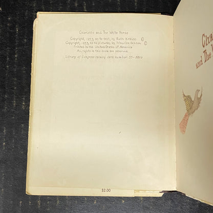 Charlotte and The White Horse - Ruth Krauss - Pictures by Maurice Sendak - Possible First Edition - 1955