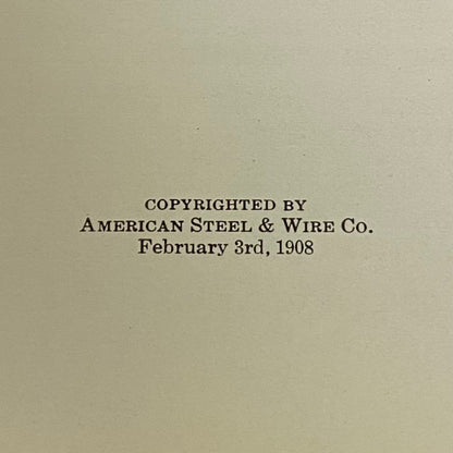 Engineer's Handbook of Concrete Reinforcement - American Steel & Wire Co. - 1908