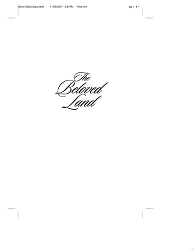 The Beloved Land (Song of Acadia #5)