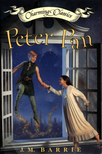 Peter Pan Book and Charm