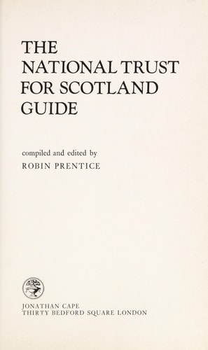 The National Trust and Scotland guide