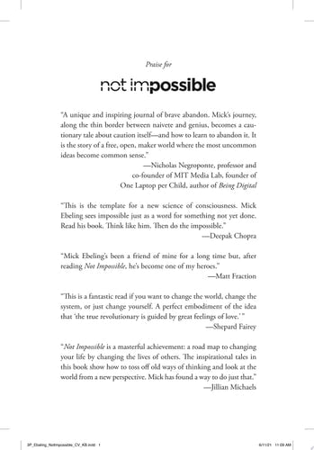 Not Impossible: Do What Can't Be Done