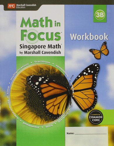 Student Workbook, Book B Grade 3 (Math in Focus: Singapore Math)