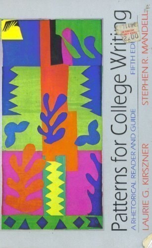 Patterns for college writing: A rhetorical reader and guide