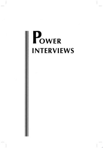 Power Interviews: Job-Winning Tactics from Fortune 500 Recruiters