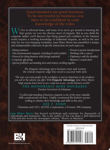 The Etiquette Advantage: Rules for the Business Professional