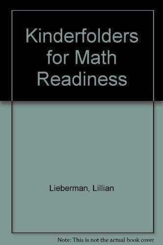 Kinderfolders for Math Readiness